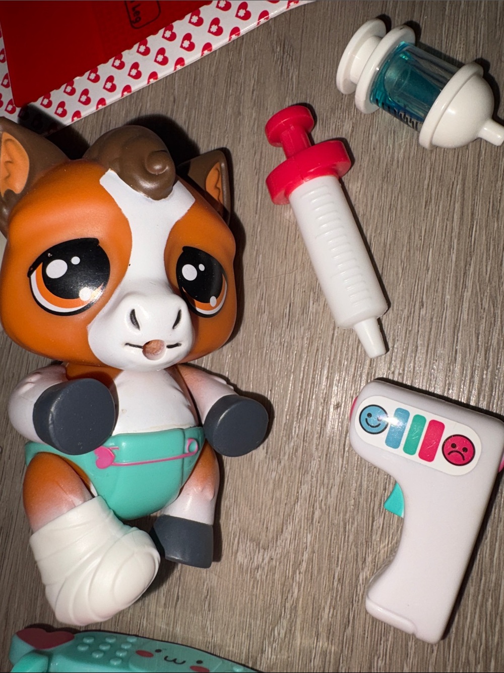 TLC Critters Boo-Boo Better- Little Pet Clinic Playset - Pink and Teal Kids Toy - Picture 9 of 13